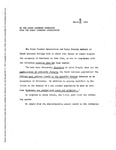 [Memo and Proposal from the Black Student Association and Black Faculty to the Sarah Lawrence Community, March 6, 1969]
