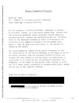 [Memo from Committee on Racial Diversity to the Community, March 10, 1989] by Unknown
