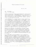 [Memo from Alice Ilchman to Parents, March 24, 1989] by Alice Stone Ilchman