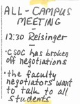 [Meeting Flyer, circa April 26, 1989] by Unknown
