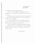 [Memo from Esther Raushenbush to the Sarah Lawrence Community, March 10, 1969]