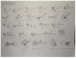 Illustrated Choreography of Spirals by Kasey Britt